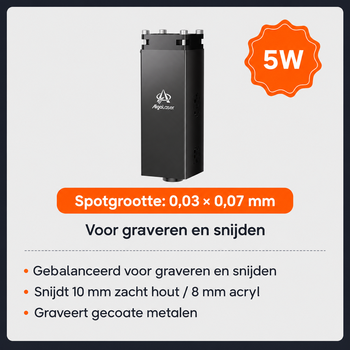 Laser Graveermachine Pixi 5W - 3.5 Inch Touchscreen - Laser Cutter - Laserprinter All In One - Graveren - Display - Zwart/Rood - Laser Snijmachine - Bedienbaar Met APP