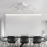 4-Head Ceiling Light - With Remote Control - Smart Lamp - Dimmable via App - Living Room Lamp - Modern Lamp - Ceiling Light
