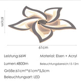 5 Lotus RGB - With Built-in Speaker - Dimmable via Remote Control and APP - 12 Colors - Ceiling Light - Smart Lamp - Modern LED Lamp