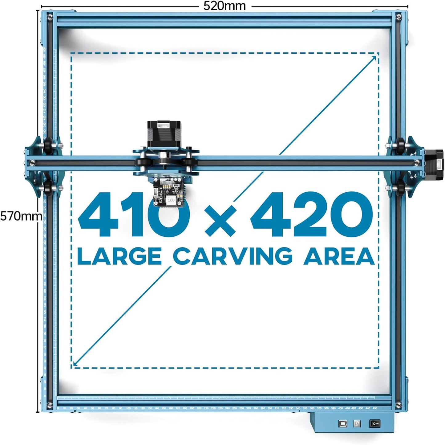 Laser Graveermachine - Sculpfun S1 Graveermachine - Graveermachine - Laser cutter - Hout Acryl Laser Snijmachine - Ultra Dunne Laser