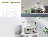 Allpowers R600W - Portable Generator – 299Wh Capacity - LiFePO4 Power Station – 600W Output - 1200W Peak - 8 AC/DC & USB Outputs - Compact Power Supply with Outlets - Camping - Emergency Power - Wireless Charging - with APP