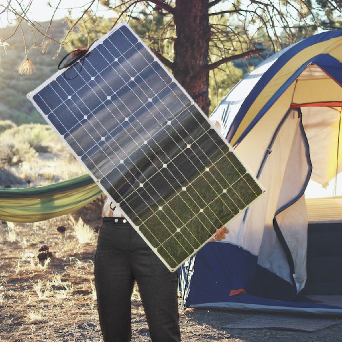 Zonnepaneelset - 100 W - Met 12 V/24 V-Laadregelaar En Aansluitkabels - Voor Camper En Schuur