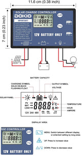 Complete 160W Foldable Solar Panel Kit - Monocrystalline Solar Panel - 12V - Daylight Panel - With Charge Controller - With 4 Meter Cable