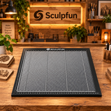 Honeycomb Bed - Sculpfun Laser Engraving And Cutting Table - For Compatible CO2 Or Diode Laser Engravers - 400x400x22 mm