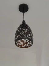 Industrial Spider Web Pendant Light - Retro Black Ceiling Lamp - E27 - Dining Room - Cage Light - Living Room Lamp - Chandelier