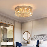 Gold LED Ceiling Chandelier - Ø 50 cm - 3 Switchable White Light Colours - With Decorative Hangers - Luxury Home Decoration