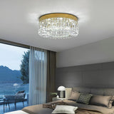 Gold LED Ceiling Chandelier - Ø 50 cm - 3 Switchable White Light Colours - With Decorative Hangers - Luxury Home Decoration