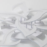 LuxiLamps - 10 Star Ceiling Lamp - White - With Remote Control - Dimmable - Living Room Lamp - Modern Lamp - Ceiling Lamp