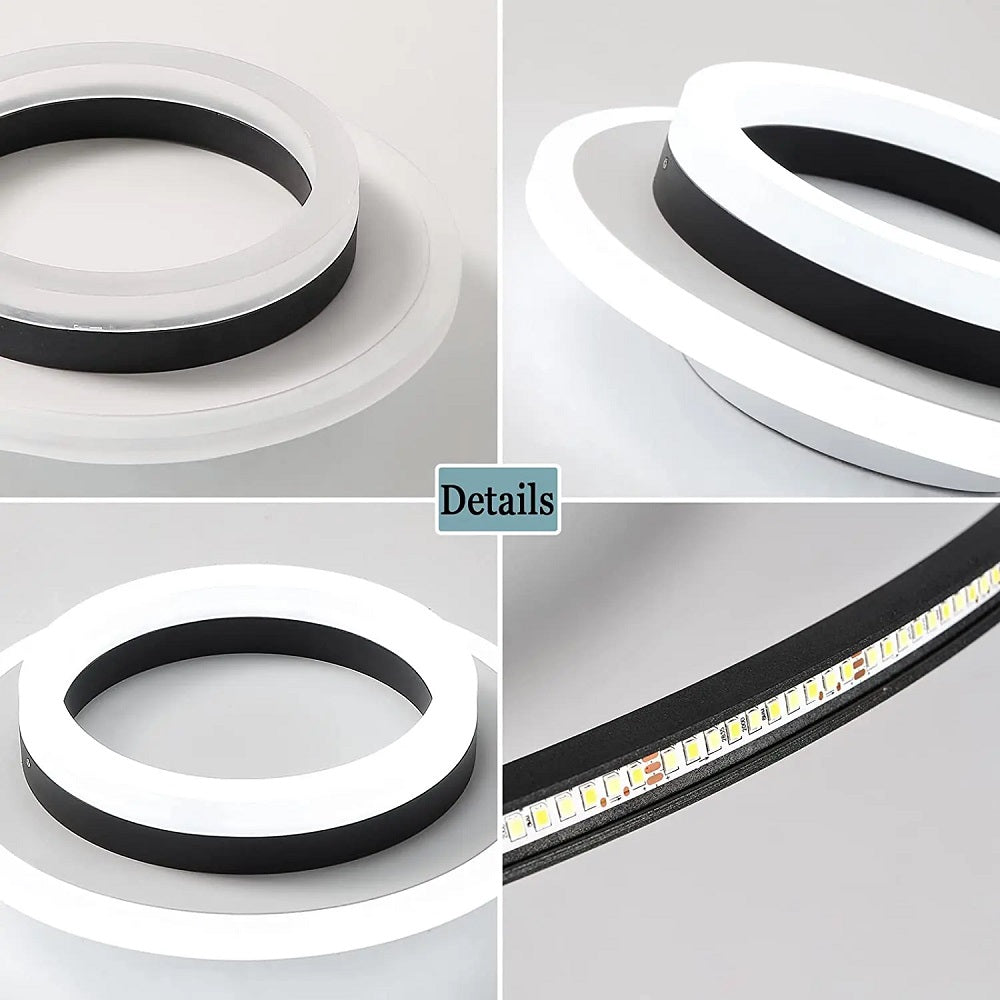 Moderne Acryl Plafond Verlichting - LED Rond Plafondlamp - Warm Wit - Gangpad of Hal Lamp - Plafoniere