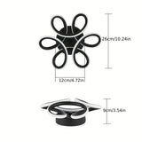 Flower-Shaped Ceiling Light - Black - For Living And Dining Room - Ceiling Fixture