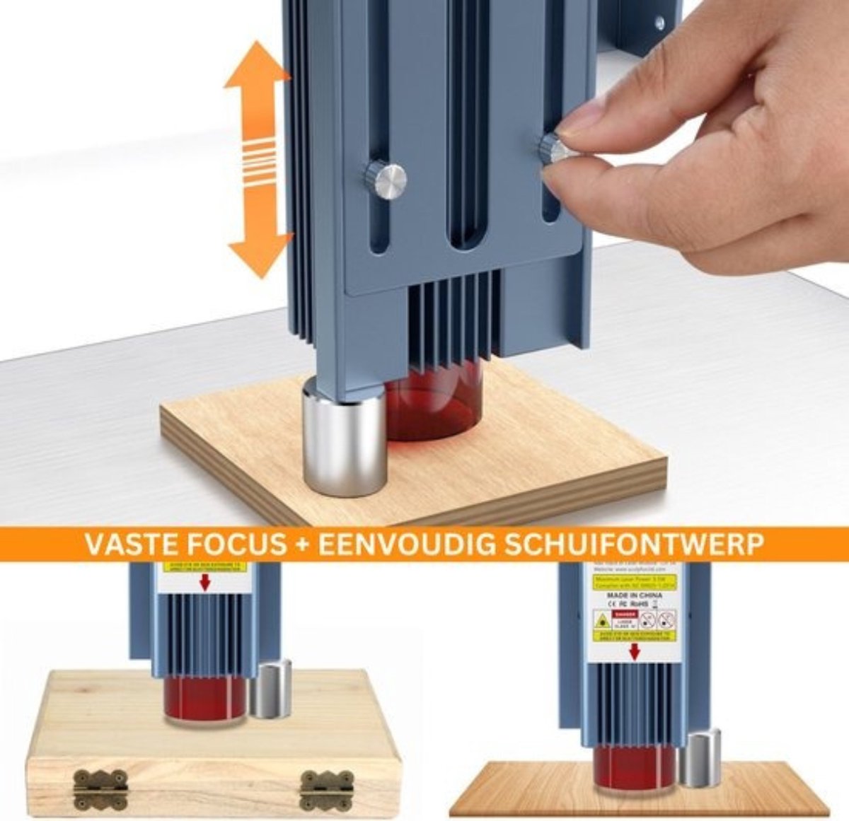 Sculpfun S9 Laser Graveermachine 2 in 1 Set - Met Rotary Roller - Graveermachine - Laser Cutter - Laser Engraver - Graveerset - Laser Snijmachine - Graveerpen