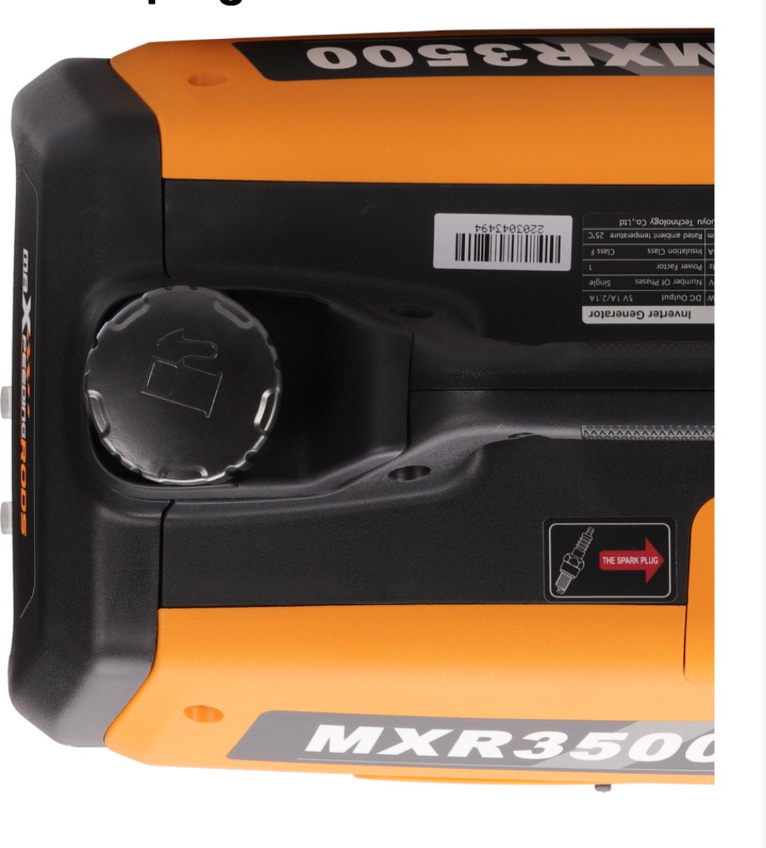 Superstille Inverter Stroomgenerator 3300 W - Benzine, 4-Takt - Met USB en 230V Stopcontacten - Noodstroomaggregaat voor Camping, Reizen en Oorlogsnood