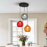 3-bollenhanglamp in een interieur