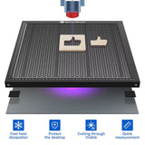 Honeycomb Bed - Sculpfun Laser Engraving And Cutting Table - For Compatible CO2 Or Diode Laser Engravers - 400x400x22 mm