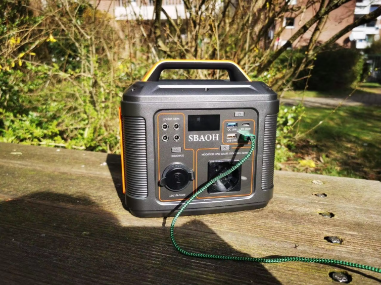 Draagbare Krachtcentrale - 300 W - Stroomgenerator - 296 Wh - Generator LED-Zaklamp - Mobiele Stroomgenerator Voor Reizen/Kamperen/Buiten