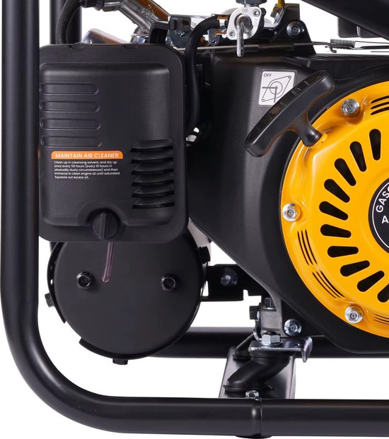 Draagbare Benzine Generator - Inverter - Betrouwbare Generator voor Outdoor - Kamperen - Stroomuitval - 3500W Piek - 3200W Continu - 4-Takt 223cc