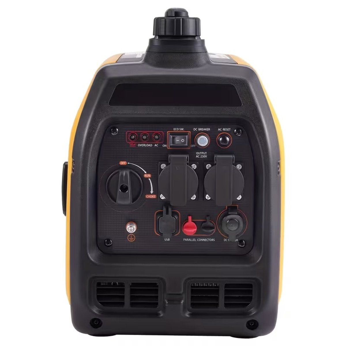 Superstille Inverter Stroomgenerator 3500 W - Benzine, 4-Takt - Met USB en 230V Stopcontacten - Noodstroomaggregaat voor Camping, Reizen en Oorlogsnood