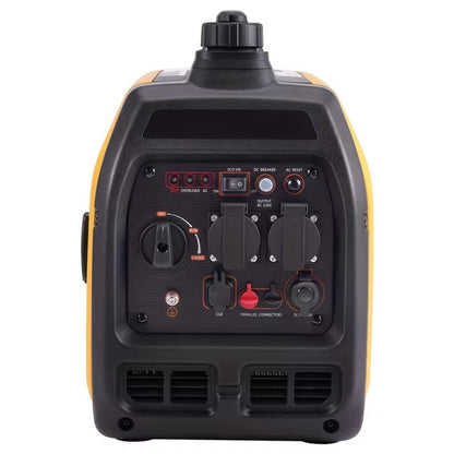 Superstille Inverter Stroomgenerator 3500 W - Benzine, 4-Takt - Met USB en 230V Stopcontacten - Noodstroomaggregaat voor Camping, Reizen en Oorlogsnood