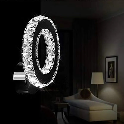 Crystal LED Wall Lamp - Modern Wall Lighting - 22 cm - Crystal Wall Lamp - Wall Decoration