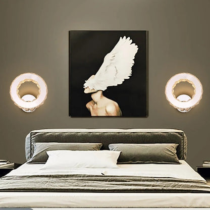 Crystal LED Wall Lamp - Modern Wall Lighting - 22 cm - Crystal Wall Lamp - Wall Decoration