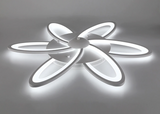 
Modern Petal LED Ceiling Light - White - Dimmable With Remote Control - For Living And Dining Room - Ceiling Fixture