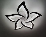 
5 Star Ceiling Lamp - White - With Remote Control - Smart Lamp - Dimmable With App - Living Room Lamp - Bedroom Lamp - Modern Lamp - Ceiling Lamp