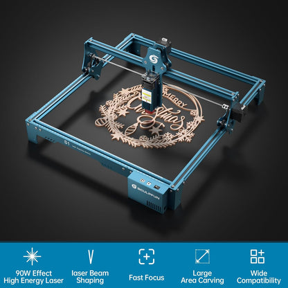 Laser Graveermachine - Sculpfun S1 Graveermachine - Graveermachine - Laser cutter - Hout Acryl Laser Snijmachine - Ultra Dunne Laser
