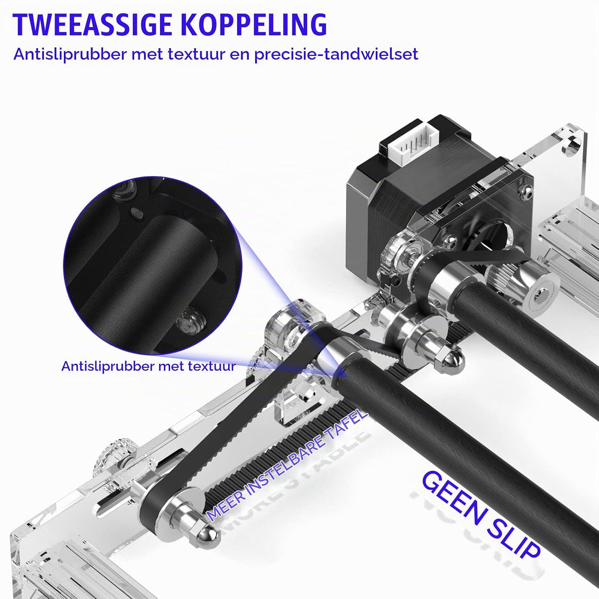 Sculpfun S9 Laser Graveermachine 2 in 1 Set - Met Rotary Roller - Graveermachine - Laser Cutter - Laser Engraver - Graveerset - Laser Snijmachine - Graveerpen