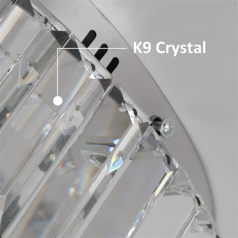 Ring Kristallen Plafondlamp - Crystal Led Lamp - Woonkamerlamp - Moderne lamp - LED Plafondlamp - Plafonniere