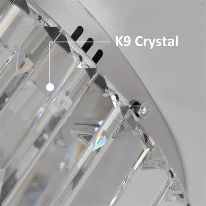 Ring Kristallen Plafondlamp - Crystal Led Lamp - Woonkamerlamp - Moderne lamp - LED Plafondlamp - Plafonniere
