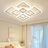 
8-Head Ceiling Light - With Remote Control - Smart Lamp - App Dimmable - Living Room Lamp - Modern Lamp - Flush Mount Ceiling Light