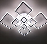 
8-Head Ceiling Light - With Remote Control - Smart Lamp - App Dimmable - Living Room Lamp - Modern Lamp - Flush Mount Ceiling Light
