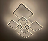 
8-Head Ceiling Light - With Remote Control - Smart Lamp - App Dimmable - Living Room Lamp - Modern Lamp - Flush Mount Ceiling Light