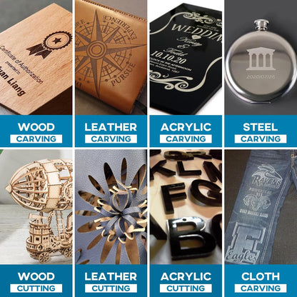 Laser Graveermachine - Sculpfun S1 Graveermachine - Graveermachine - Laser cutter - Hout Acryl Laser Snijmachine - Ultra Dunne Laser