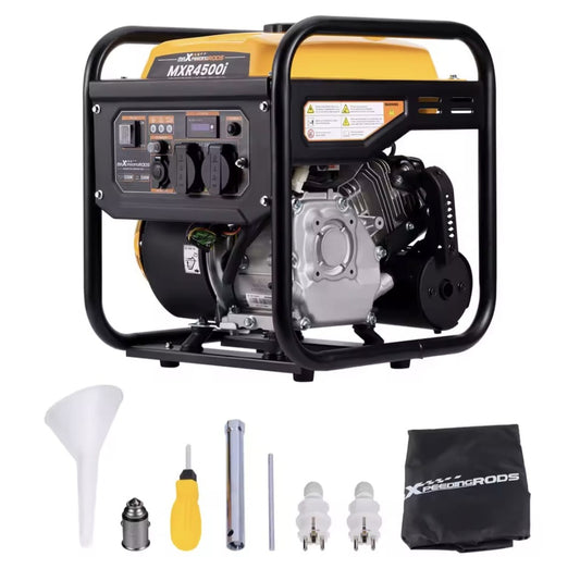 Draagbare Benzine Generator - Inverter - Betrouwbare Generator voor Outdoor - Kamperen - Stroomuitval - 3500W Piek - 3200W Continu - 4-Takt 223cc
