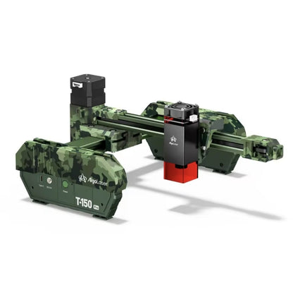 Laser Graveermachine T150 Pro 6W - Laser Cutter - Laserprinter All In One - Graveren - Display - Groen - Laser Snijmachine - Bedienbaar Met APP