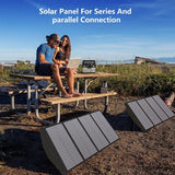 
AllPowers - AP-SP-029-BLA - Solar panel - Foldable solar panel - Solar panel complete kit - Polycrystalline silicon - 140W - Black