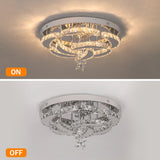 
Flower Ceiling Light - Dimmable With Remote Control - Ceiling Lamp - Chrome - Modern LED Lamp - Chandelier - Kitchen Lamp - Living Room Lamp - Ceiling Fixture