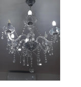 
Crystal Chandelier - 6-Arm Crystal Chandelier - Pendant Light - Living Room Lamp - Modern Lamp - Ceiling Light