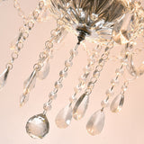 
Crystal Chandelier - 8 Light Points - Diameter 76 cm - Classic Candle Style - Pendant For Living And Dining Rooms