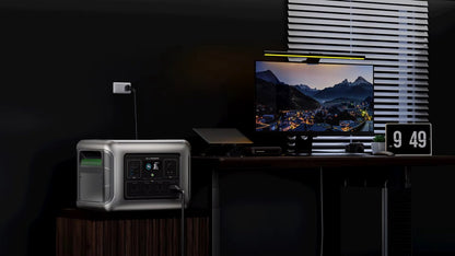 Powerstation R2500WE - Draagbare Powerstation - Krachtcentrale - 2016Wh / 2Kwh - Uitbreidbaar Tot 20kWh – Output 2500W - Piek 4000w - 13 Outputs AC/DC & USB - LiFePO4 Batterij - Camping - Thuis - Noodaggregraat - Noodstroom - Inclusief APP