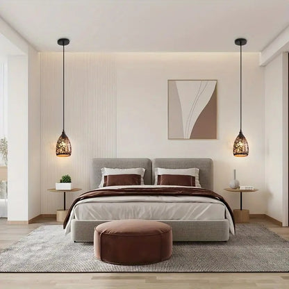 Industriële Spinnenweb Hanglamp - Retro Zwart Plafondlamp - E27 - Eetkamer - Kooilicht - Woonkamer Lamp - Kroonluchter