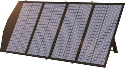 AllPowers - AP-SP-029-BLA - Zonnepaneel - Opvouwbaar zonnepaneel - zonnepanelen compleet pakket - Polykristallijn silicium - 140W - Zwart