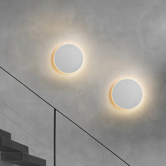 LuxiLamps - Led Touch Switch - Modern Sensor Wall Lamp - White - Wall Lamp Touch - LED Wall Lighting