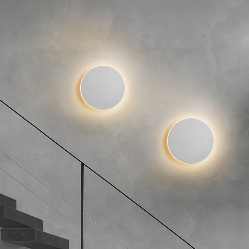 LuxiLamps - Led Touch Switch - Modern Sensor Wall Lamp - Black - Wall Lamp Touch - LED Wall Lighting