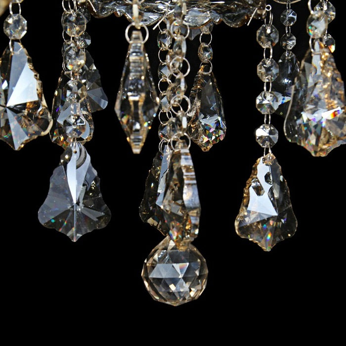 LuxiLamps - Crystal Chandelier - 10 Arm Kristallen Kroonluchter - Hanglamp - Woonkamerlamp - Moderne lamp - Plafonniere