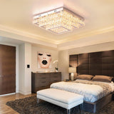 
Crystal Chandelier - Crystal LED Ceiling Light - Living Room Lamp - 37 cm - With Remote Control - Modern Lamp - 3 Tiers
