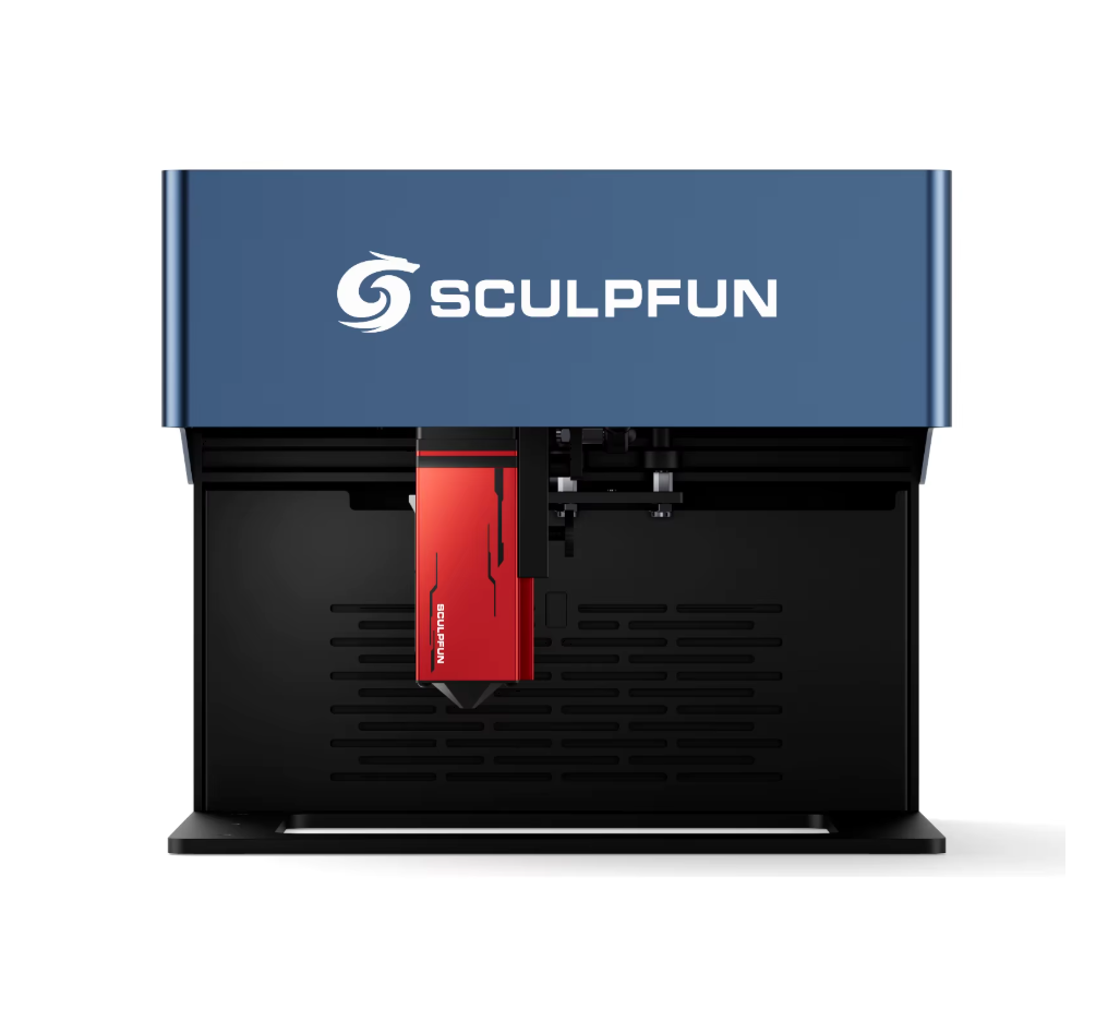 Laser Graveermachine - Sculpfun iCube Pro - Laser Cutter - Bluetooth - Graveer Machine - Met Rookfilter - 5W Vermogen - 10000 mm/min Hoge Snelheid - App Bediening - 130x130mm Graveeroppervlakte