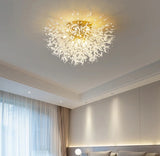
Luxury Crystal Ceiling Lamp - Dandelion Chandelier - Crystal LED Lamp - Gold - 60 cm - Modern Lamp - Ceiling Lamp - Ceiling Light