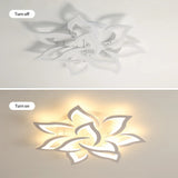 
LuxiLamps - 10 Star Ceiling Lamp - White - With Remote Control - Dimmable - Living Room Lamp - Modern Lamp - Ceiling Lamp
